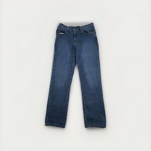 Lee Jeans Women's Size 8 Medium Relaxed Fit Straight Leg Denim Blue